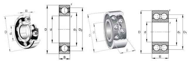 BEARING BOLA DEEP GROOVE JENAMA SKF 6000SERIES 6200SERIES1